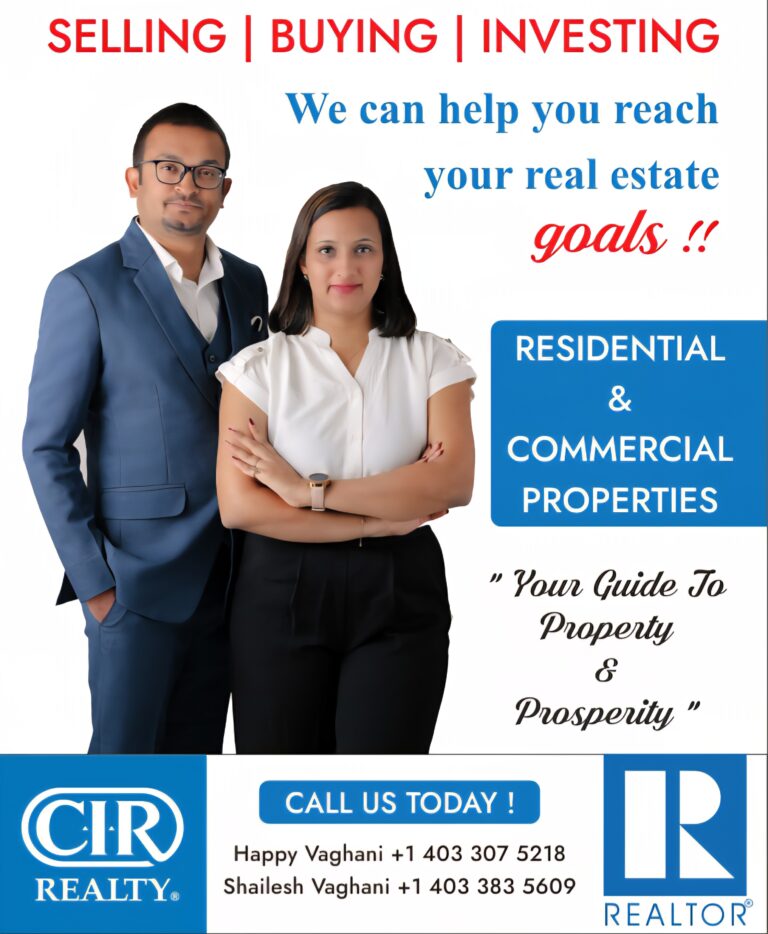Happy & Shailesh Vaghani CIR Realtor